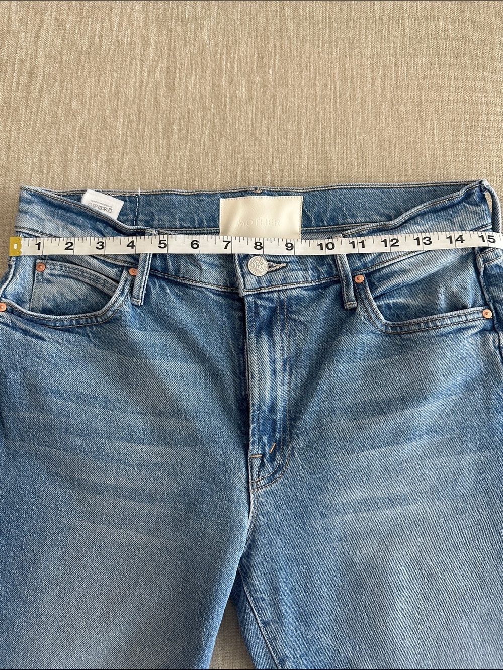 Mother Jeans-The Rascal Hover in Sow Surreal Size 29 - Picture 6 of 14